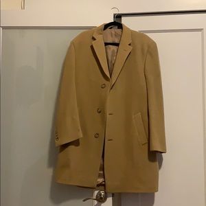 Khaki colored Pea coat